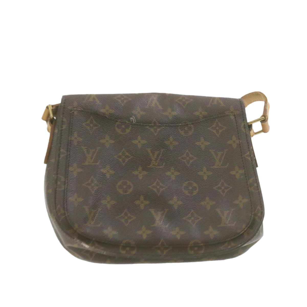 LOUIS VUITTON Monogram Saint Cloud GM Shoulder Bag M51242 LV am978g
