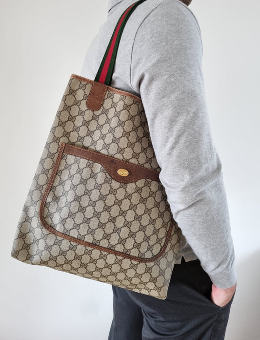 Luxury Gucci Accessory Beige Tote Bag