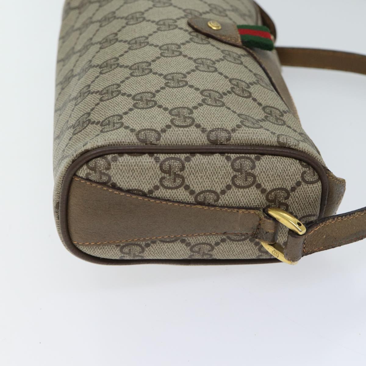 Luxury Gucci Trending 2025 GG Canvas Web Sherry Line Shoulder Bag PVC Beige Green Red  hk1193