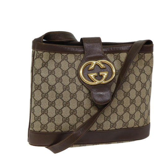Luxury Gucci Trending 2025 GG Canvas Shoulder Bag PVC Beige  hk1205