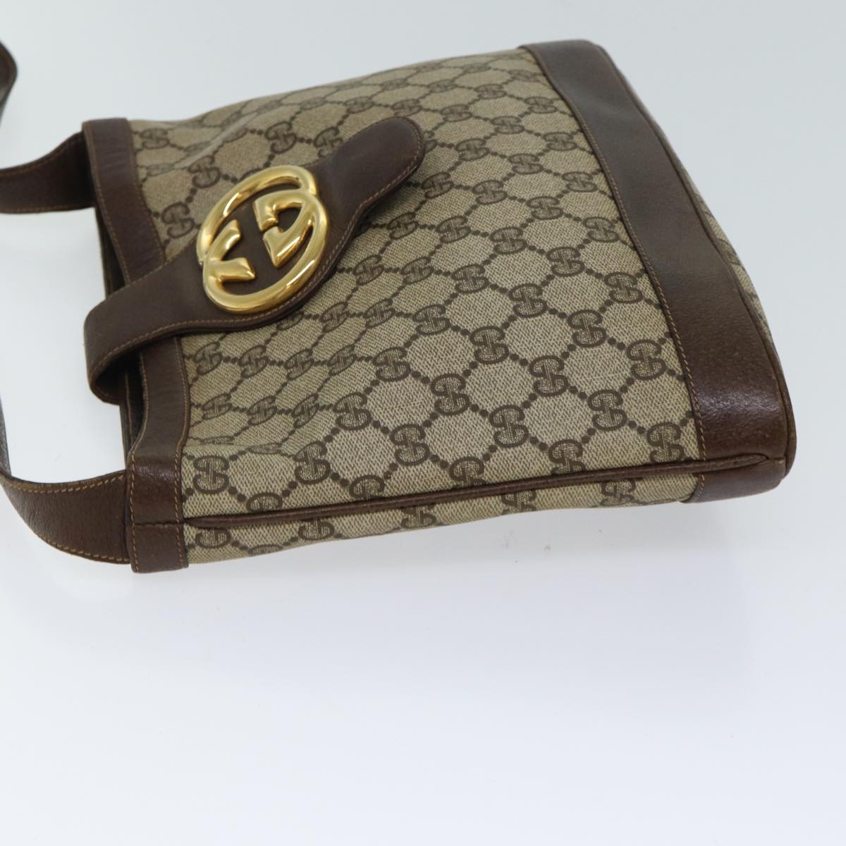 Luxury Gucci Trending 2025 GG Canvas Shoulder Bag PVC Beige  hk1205