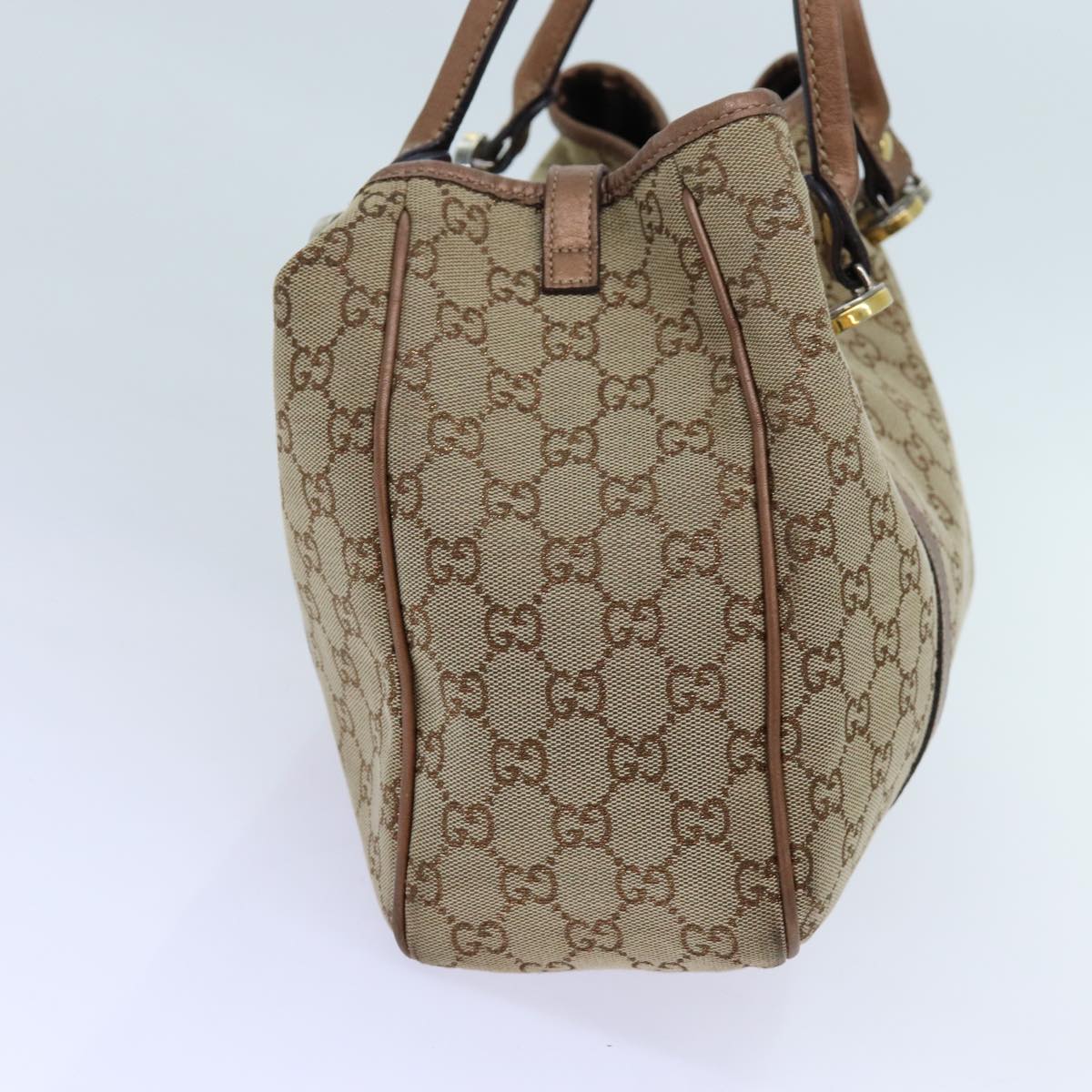Luxury Gucci Trending 2025 GG Twins Canvas Tote Bag Beige Bronze  hk1236