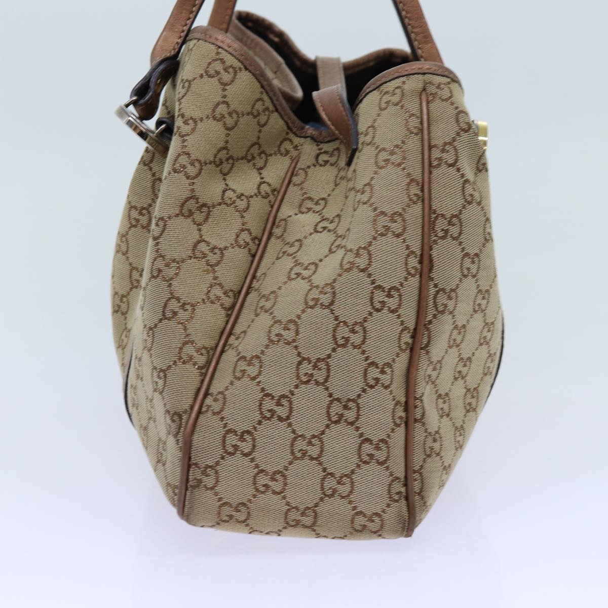 Luxury Gucci Trending 2025 GG Twins Canvas Tote Bag Beige Bronze  hk1236