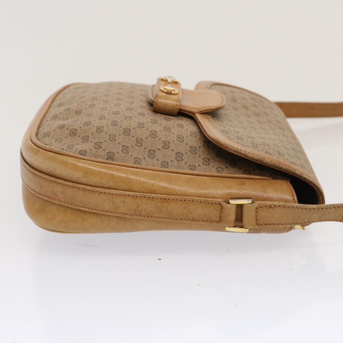 Luxury Gucci Trending 2025 Micro GG Canvas Shoulder Bag PVC Beige  hk1244