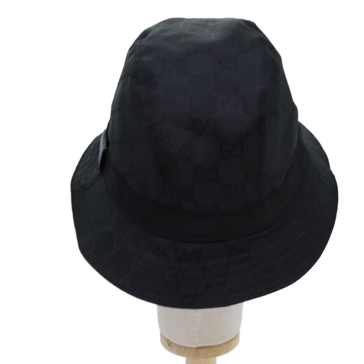 Luxury Gucci Trending 2025 GG Canvas Bucket Hat Nylon XL Black  hk1255