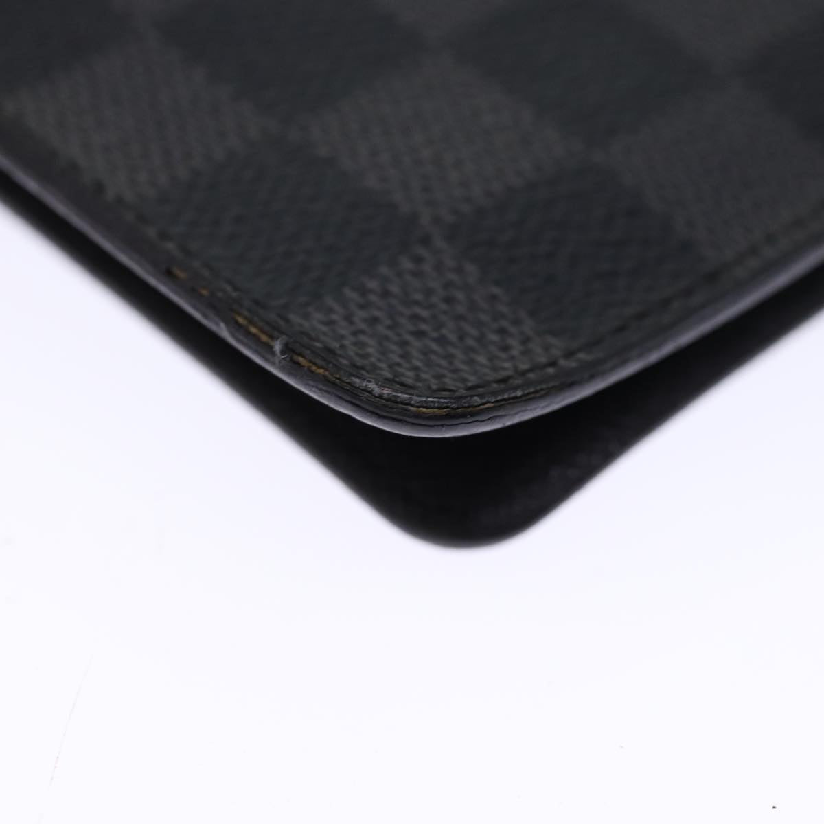 LOUIS VUITTON Damier Graphite Agenda MM Day Planner Cover R20242 LV hk1284