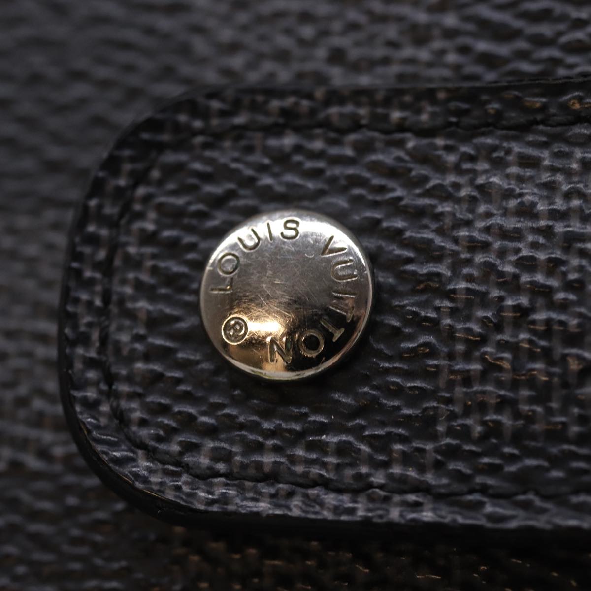 LOUIS VUITTON Damier Graphite Agenda MM Day Planner Cover R20242 LV hk1284