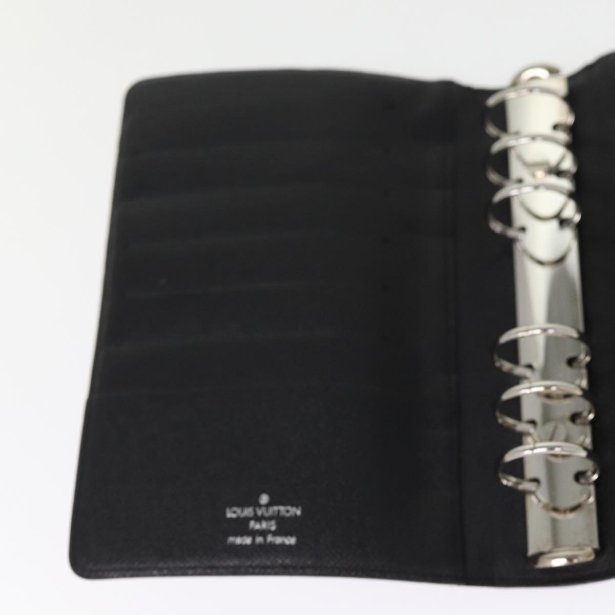 LOUIS VUITTON Damier Graphite Agenda MM Day Planner Cover R20242 LV hk1284
