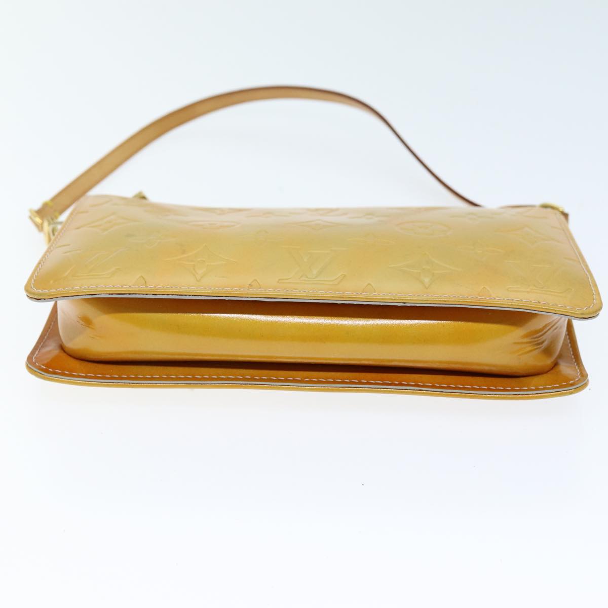 LOUIS VUITTON Monogram Vernis Lexington Accessory Pouch Gris M91056 hk1286