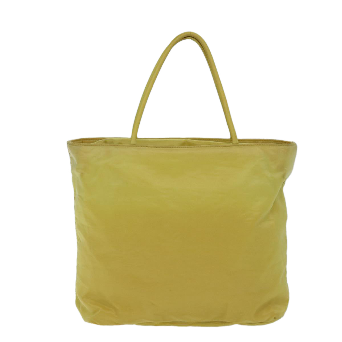 Luxury PradaHand Bag Nylon Yellow hk1317