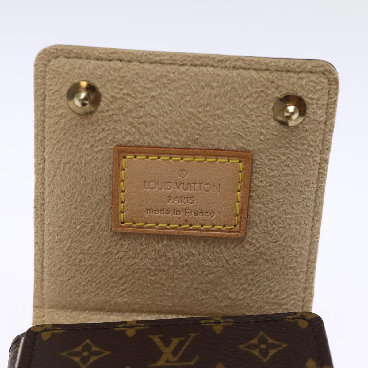 LOUIS VUITTON Monogram Jewelry Case Jewelry Box LV hk1329