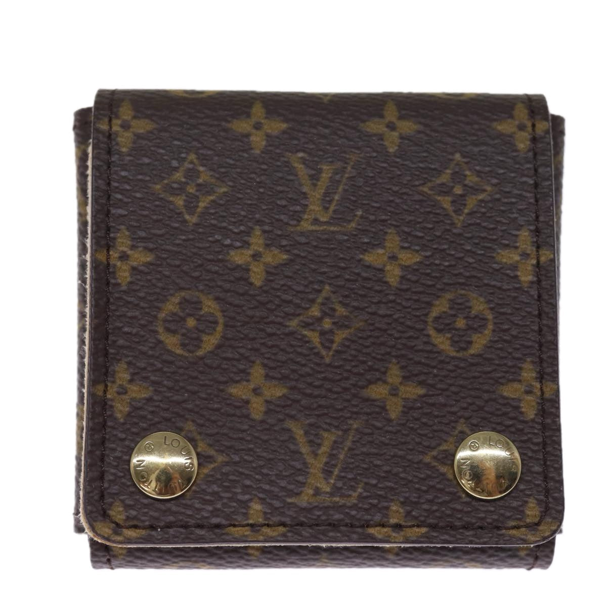 LOUIS VUITTON Monogram Jewelry Case Jewelry Box LV hk1329