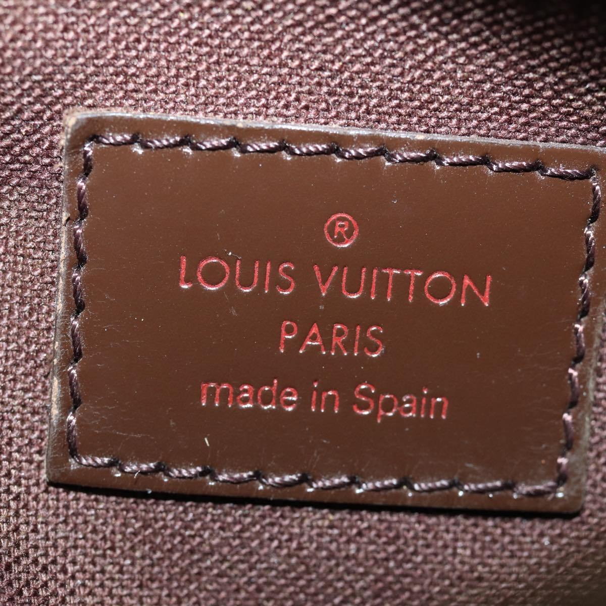 LOUIS VUITTON Damier Ebene Geronimos Shoulder Bag N51994 LV hk1335