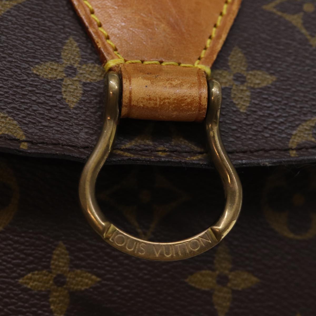LOUIS VUITTON Monogram Saint Cloud GM Shoulder Bag M51242 LV hk1336