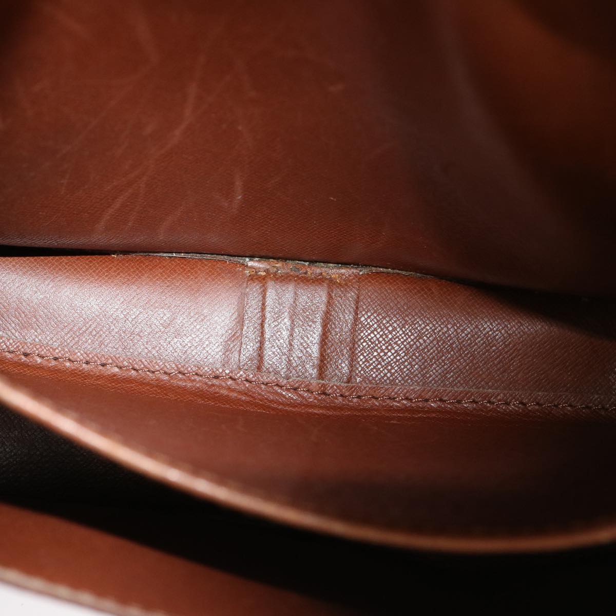 LOUIS VUITTON Monogram Cartouchiere MM Shoulder Bag M51253 LV hk1338
