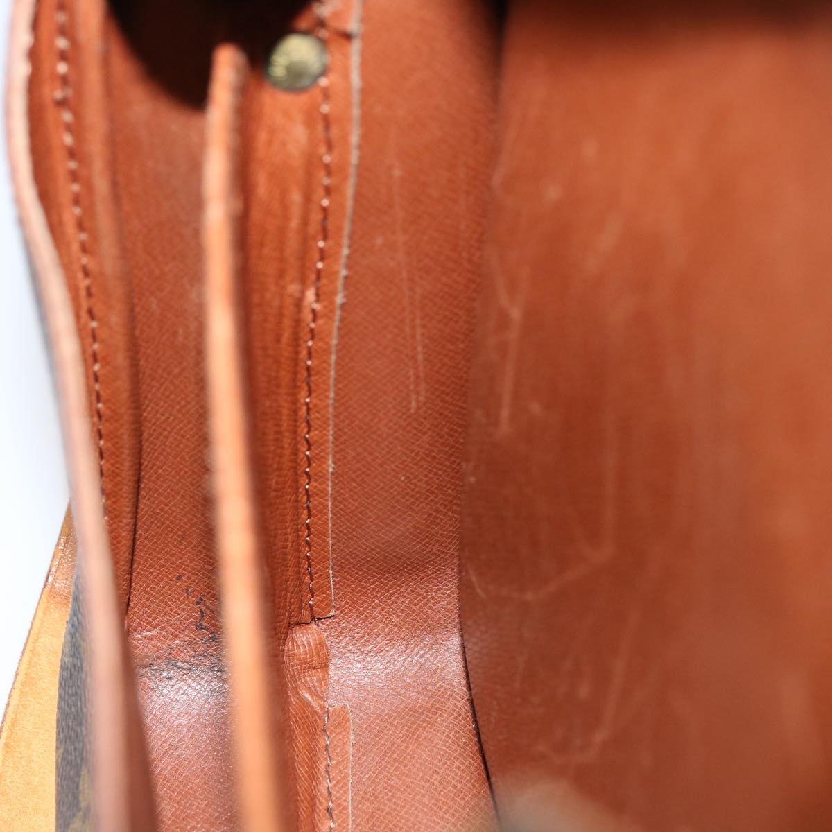 LOUIS VUITTON Monogram Cartouchiere MM Shoulder Bag M51253 LV hk1338