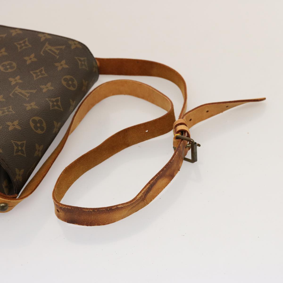 LOUIS VUITTON Monogram Cartouchiere MM Shoulder Bag M51253 LV hk1338