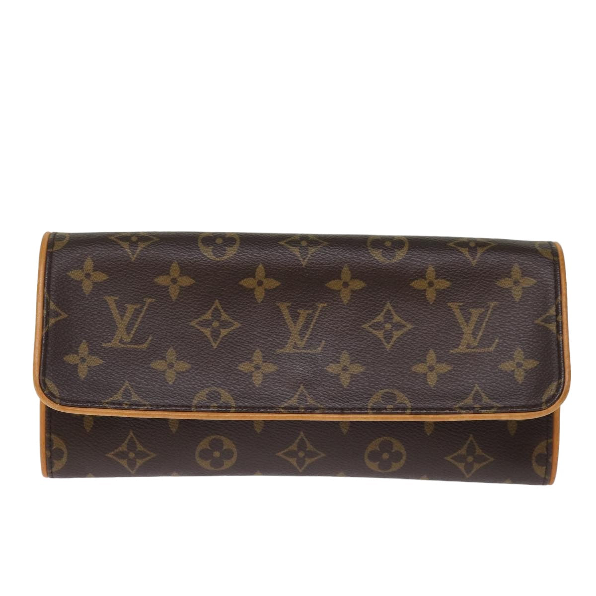 LOUIS VUITTON Monogram Pochette Twin GM Shoulder Bag M51852 LV hk1344