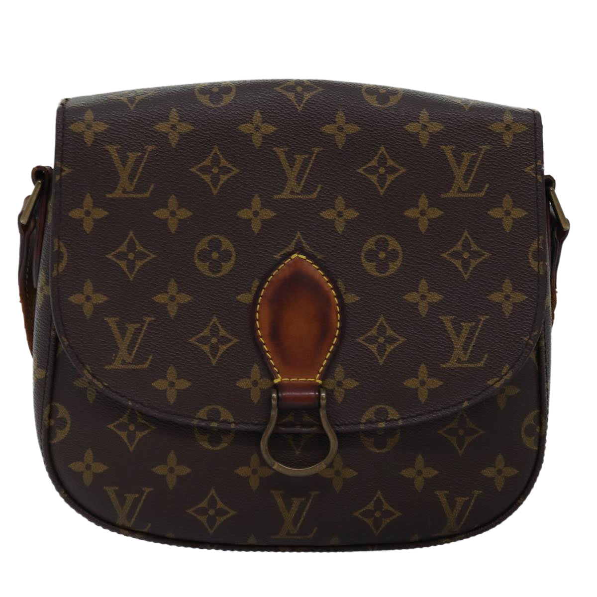 LOUIS VUITTON Monogram Saint Cloud GM Shoulder Bag M51242 LV hk1346