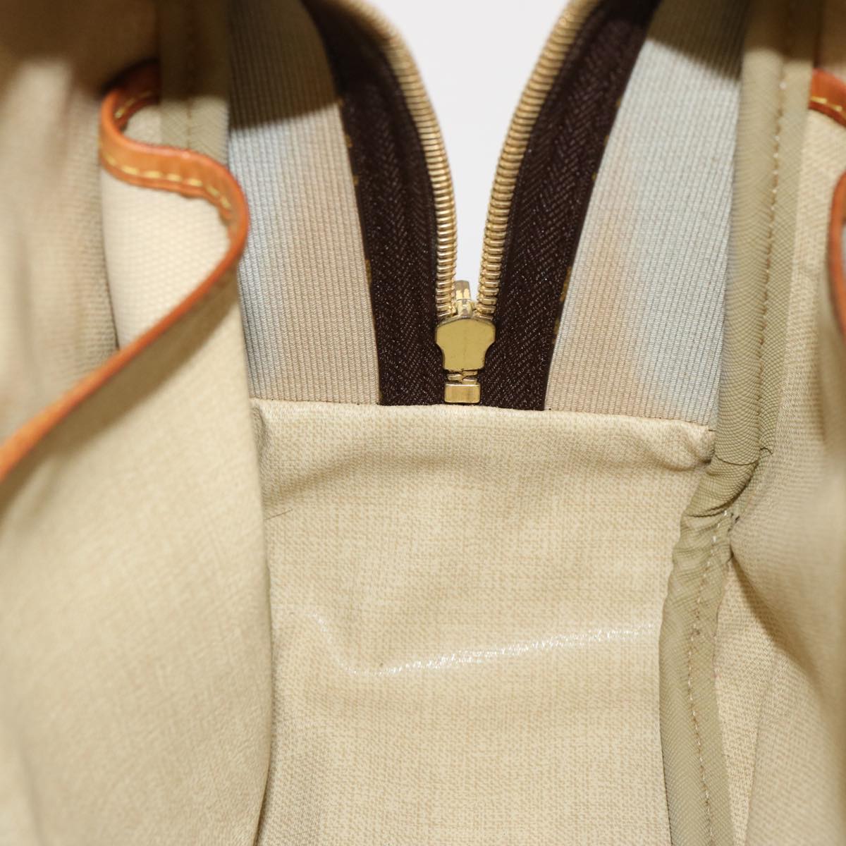 LOUIS VUITTON Monogram Trouville Hand Bag M42228 LV hk1348