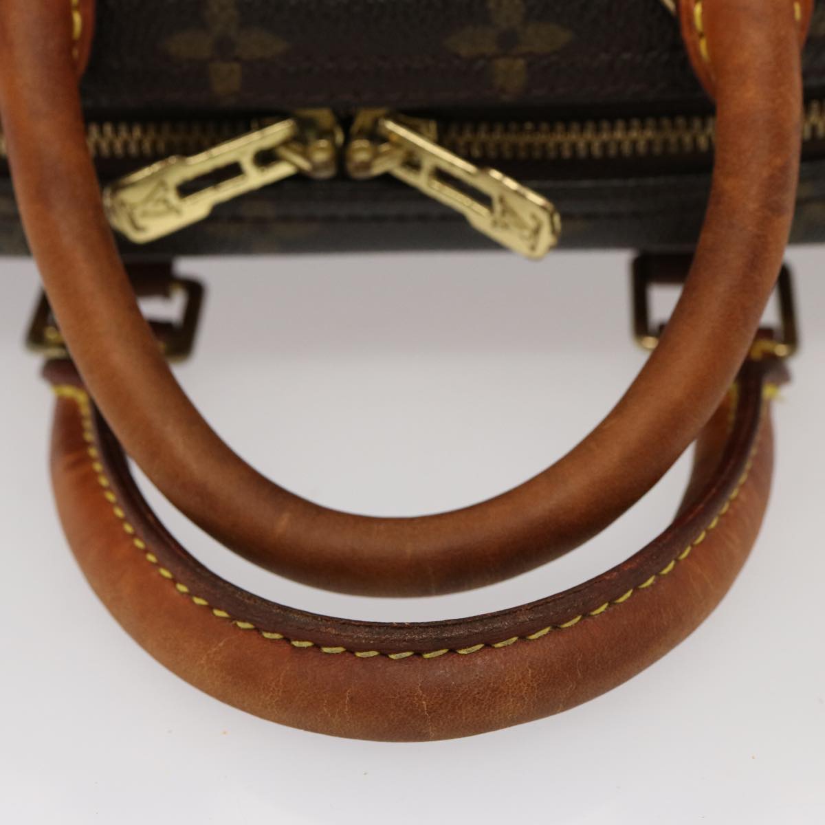 LOUIS VUITTON Monogram Trouville Hand Bag M42228 LV hk1348