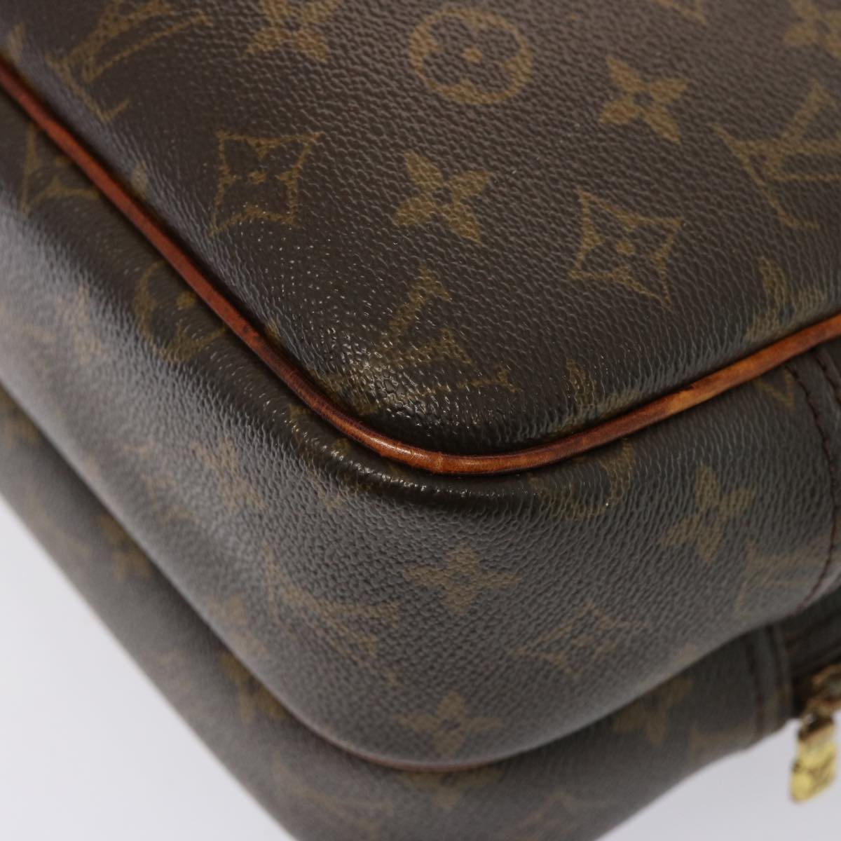 LOUIS VUITTON Monogram Reporter PM Shoulder Bag M45254 LV hk1349