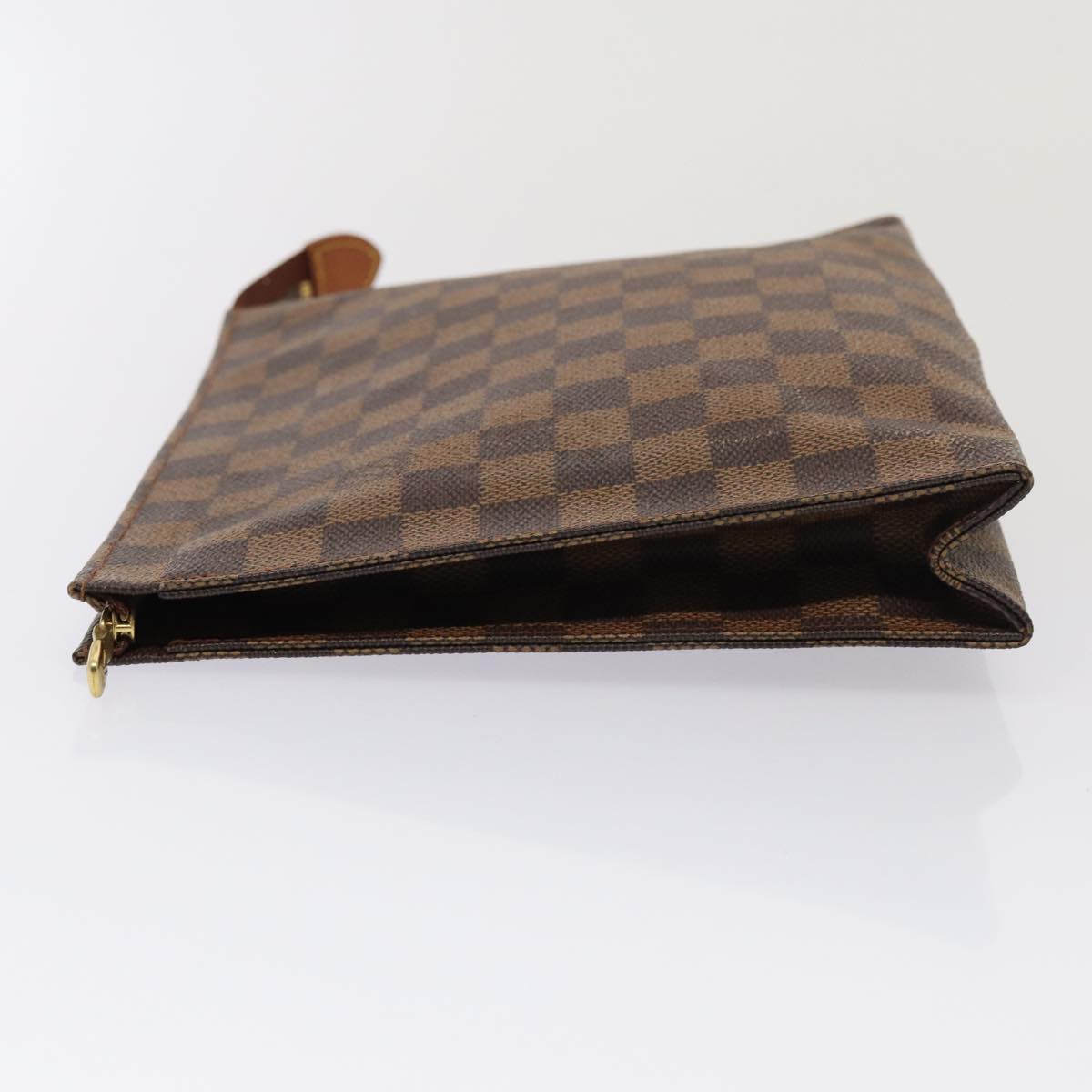 LOUIS VUITTON Damier Ebene Poche Toilette 26 Pouch N47543 LV hk1365