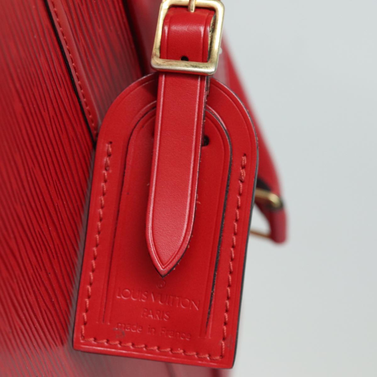LOUIS VUITTON Epi Riviera Hand Bag Red M48187 LV hk1371