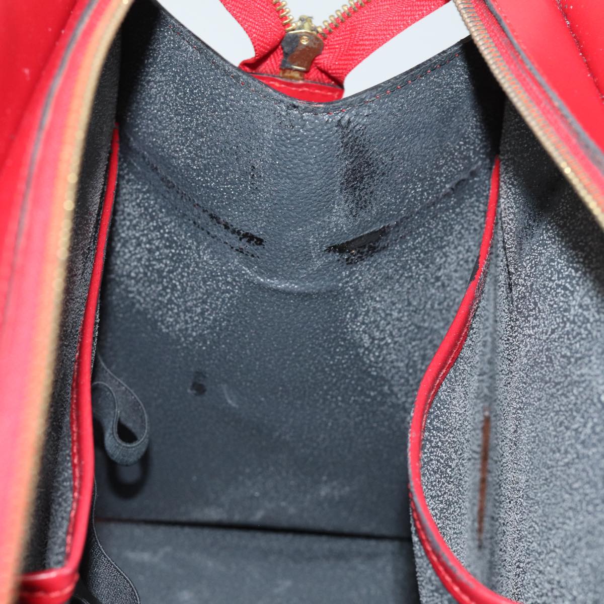 LOUIS VUITTON Epi Riviera Hand Bag Red M48187 LV hk1371