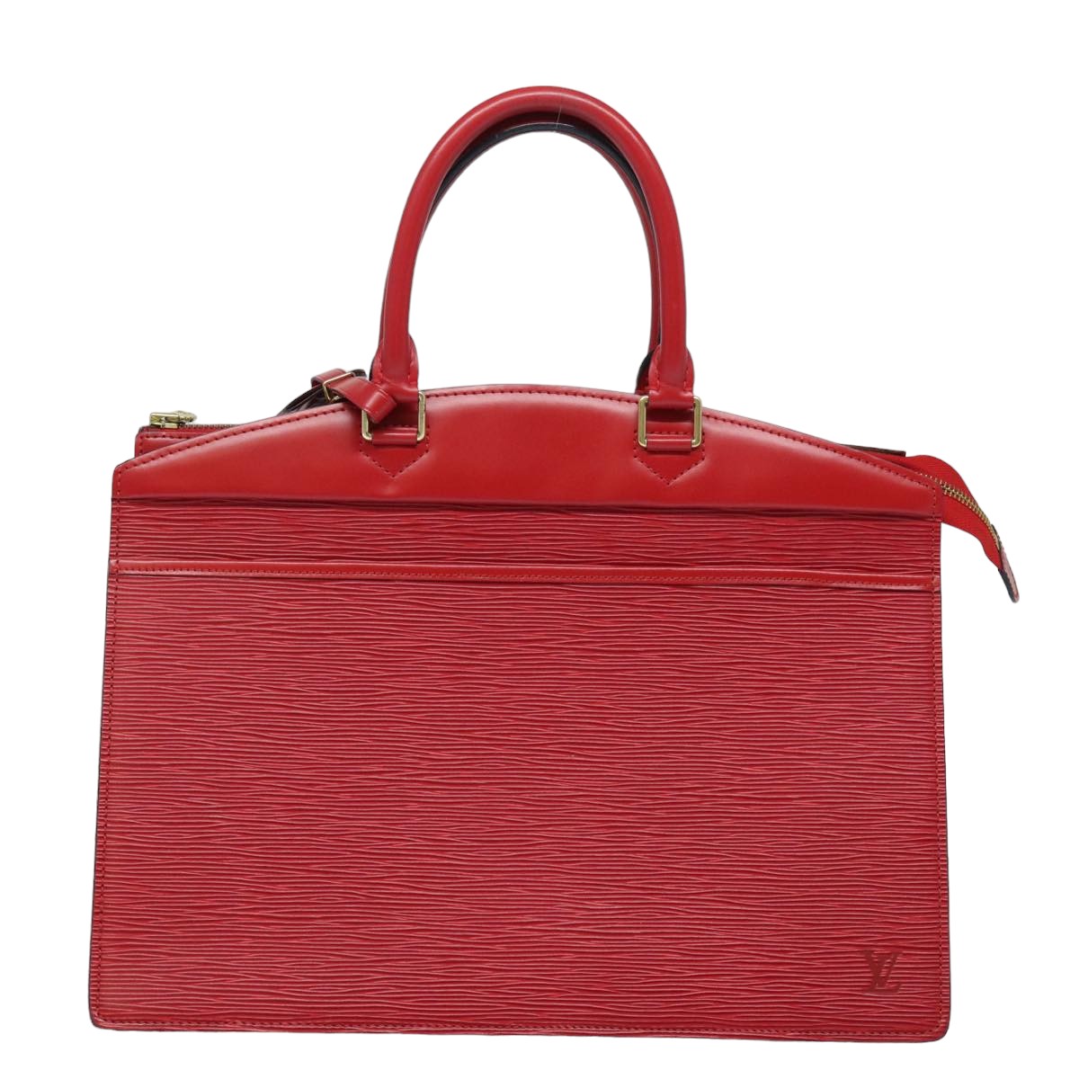 LOUIS VUITTON Epi Riviera Hand Bag Red M48187 LV hk1371