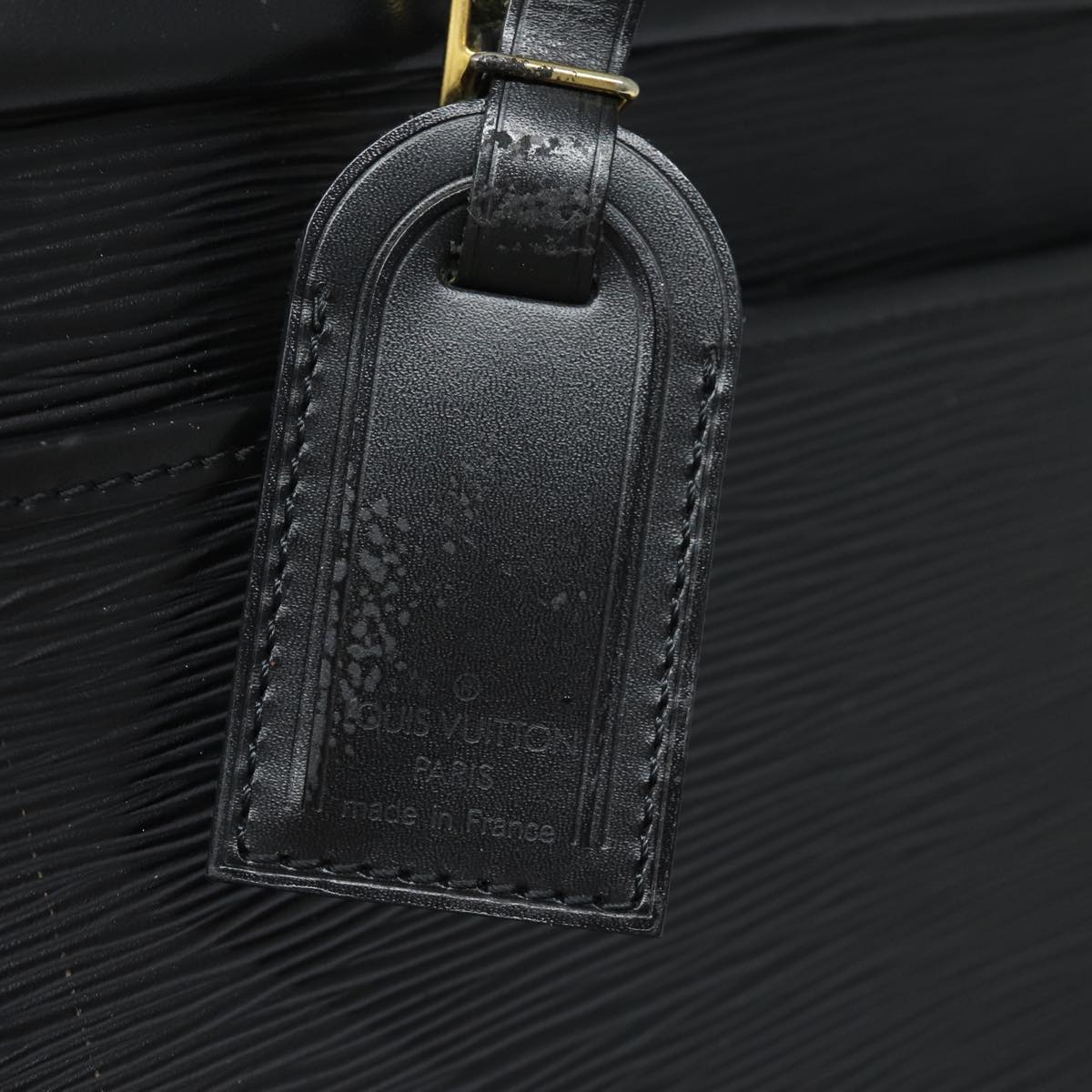 LOUIS VUITTON Epi Riviera Hand Bag Noir Black M48182 LV hk1373