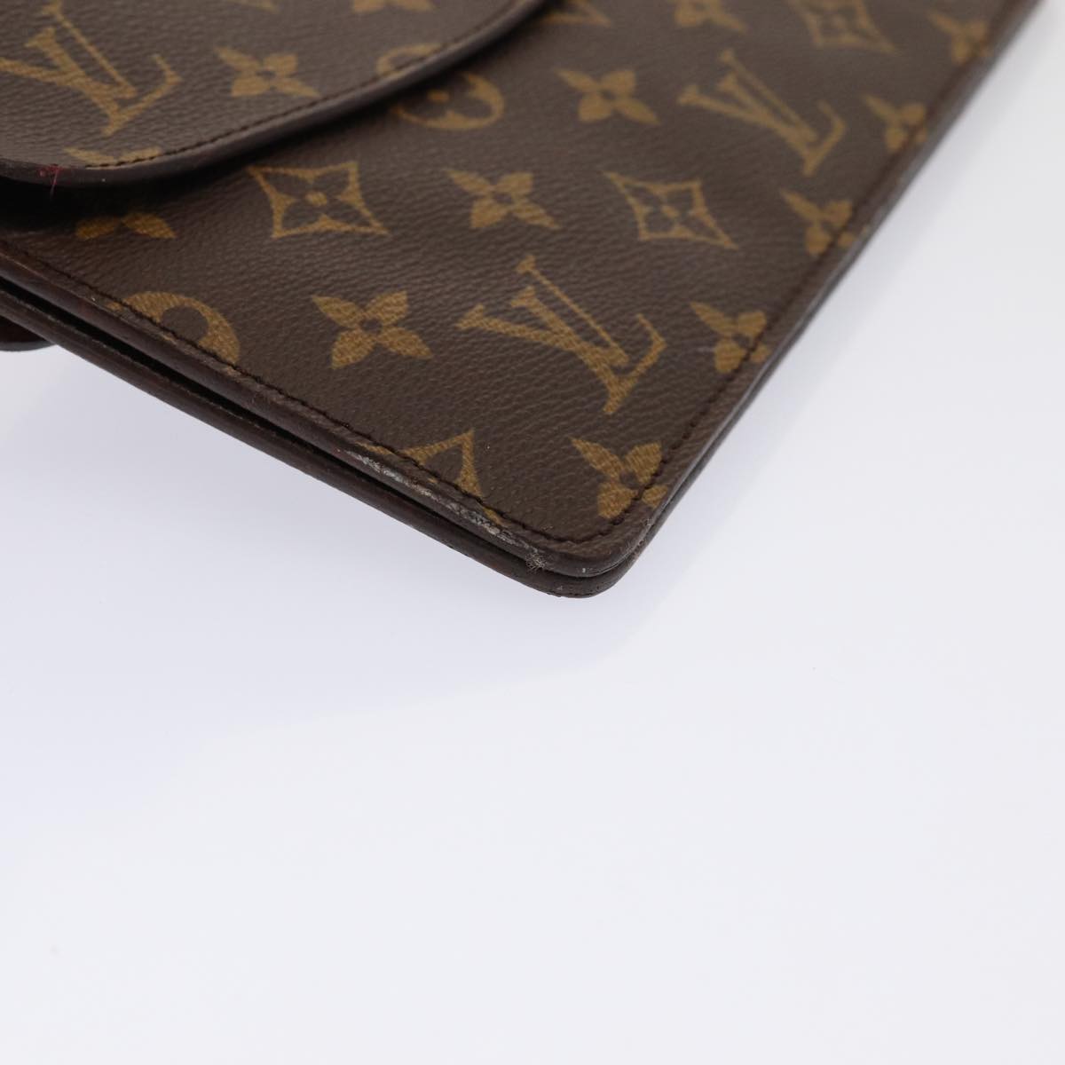 LOUIS VUITTON Monogram Double Rabat Shoulder Bag M51815 LV hk1452
