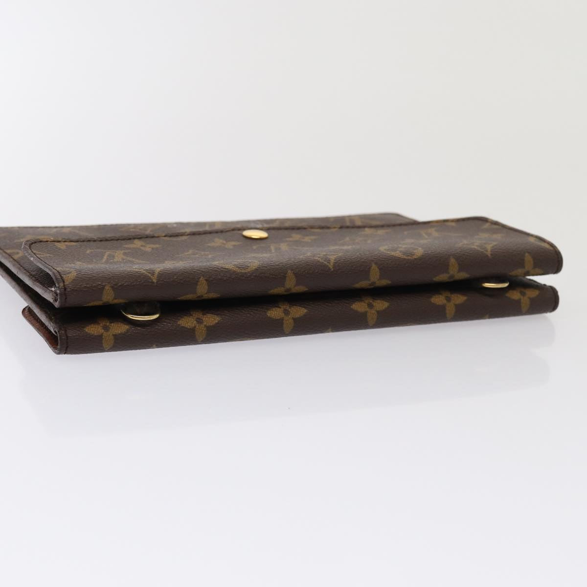 LOUIS VUITTON Monogram Double Rabat Shoulder Bag M51815 LV hk1452