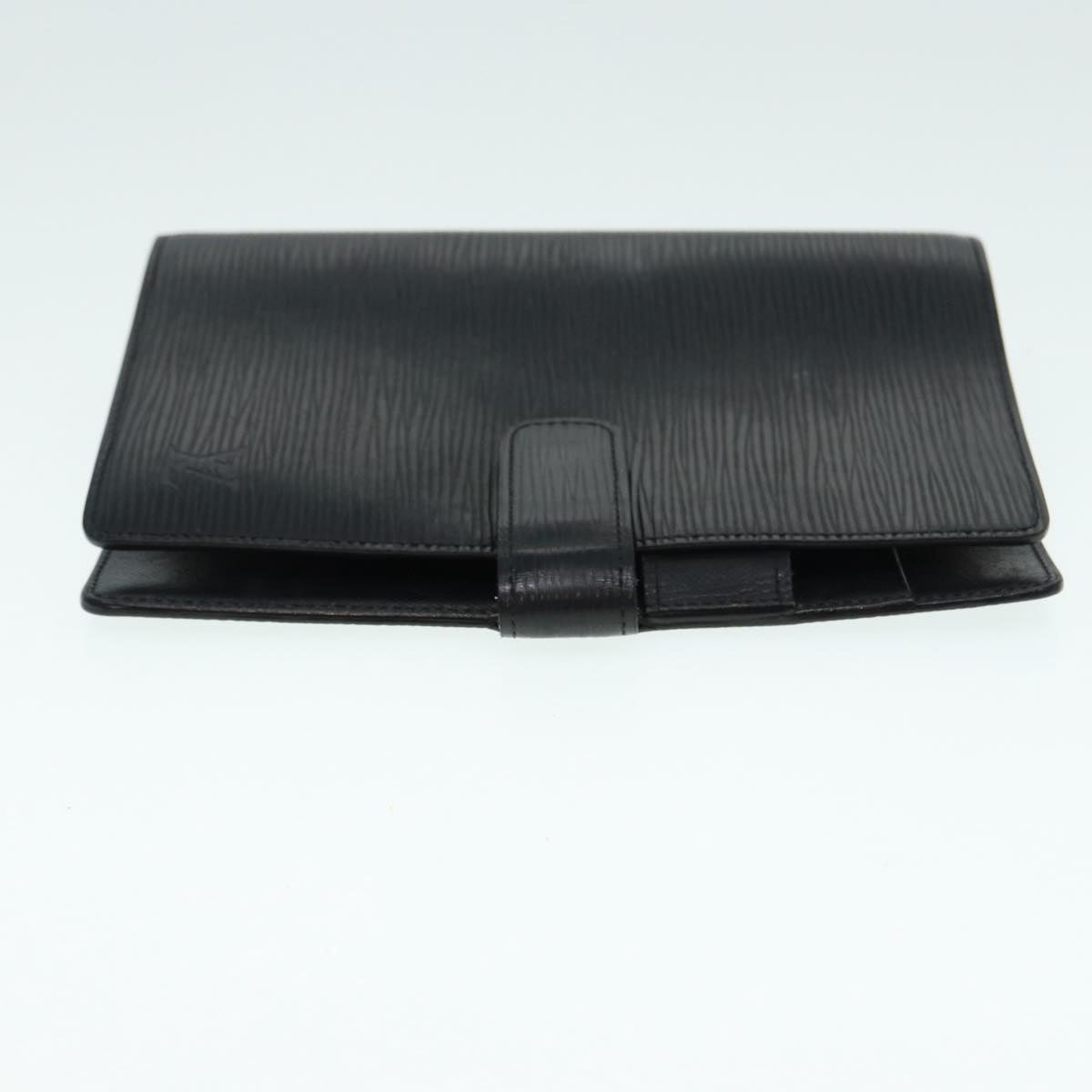 LOUIS VUITTON Epi Agenda MM Day Planner Cover Black R20042 LV hk1595