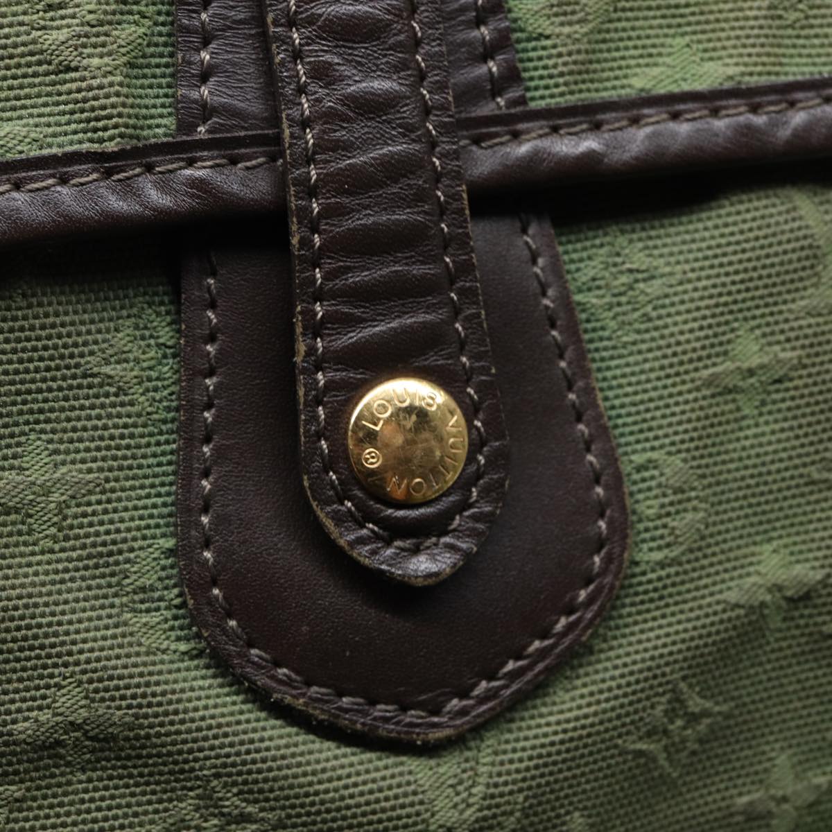 LOUIS VUITTON Monogram mini Bussus Marie Kate Bag TST Khaki M92324 hk1615