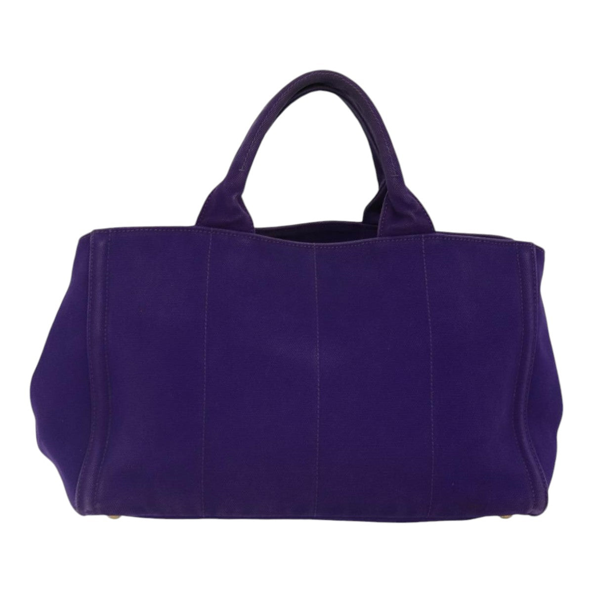 Luxury Prada Hand Bag Canvas Purple Gold  hk1628