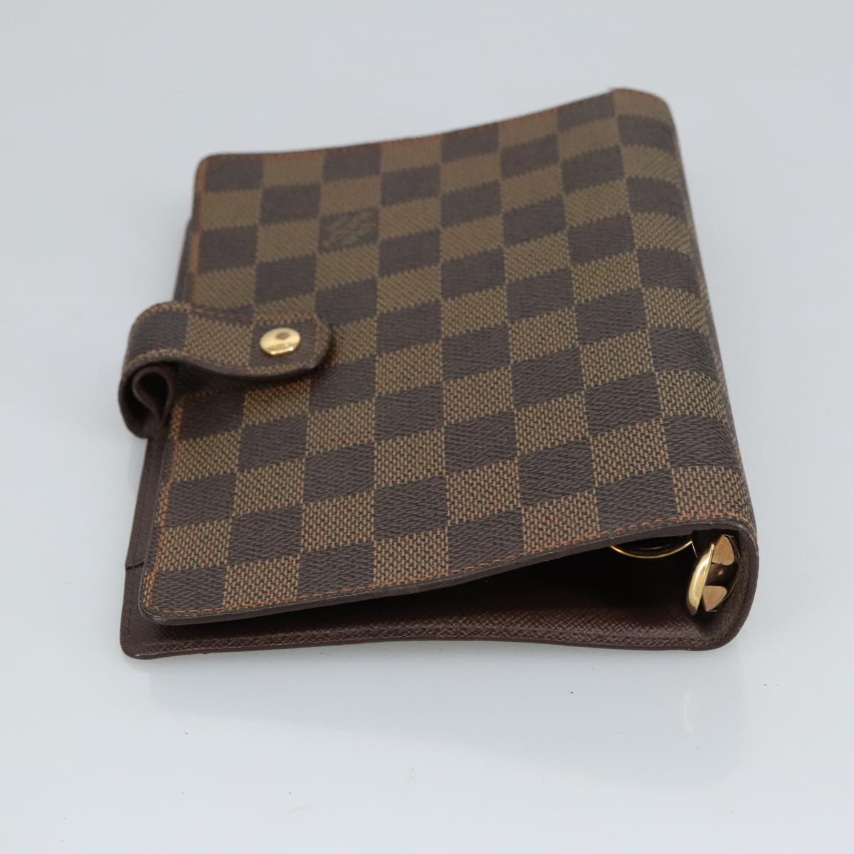 LOUIS VUITTON Damier Ebene Agenda MM Day Planner Cover R20240 LV hk1834