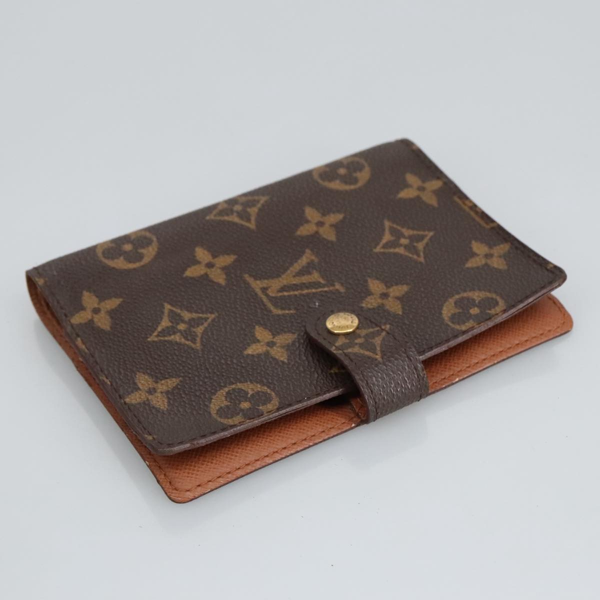 LOUIS VUITTON Monogram Agenda PM Day Planner Cover R20005 LV hk1841