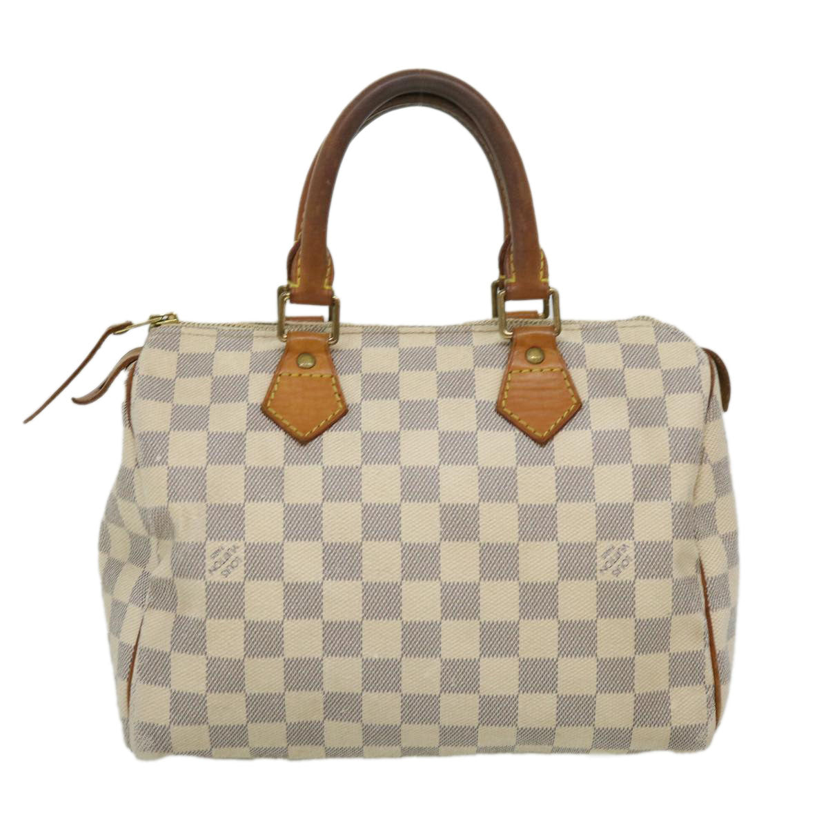 LOUIS VUITTON Damier Azur Speedy 25 Hand Bag N41534 LV hk480