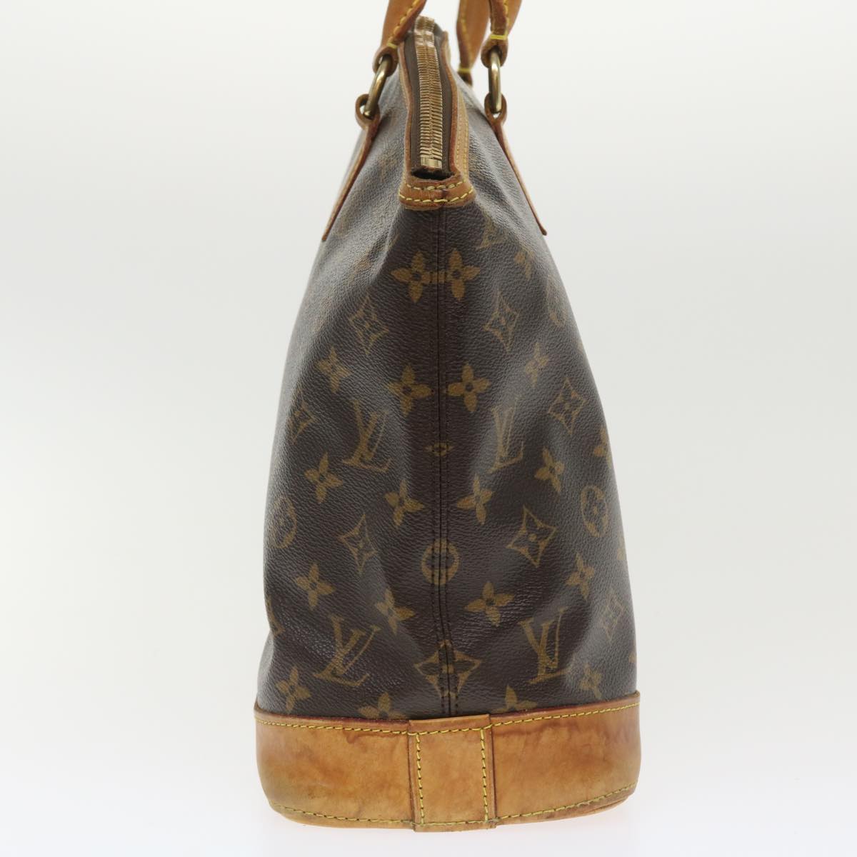 LOUIS VUITTON Monogram Lockit Horizontal Hand Bag M40104 LV hk589