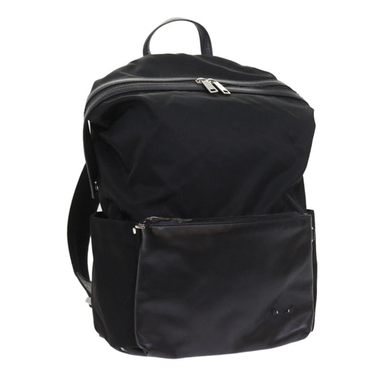 Luxury FendiBackpack Nylon Leather Blackhk906