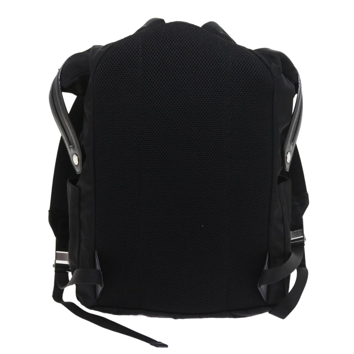 Luxury FendiBackpack Nylon Leather Blackhk906
