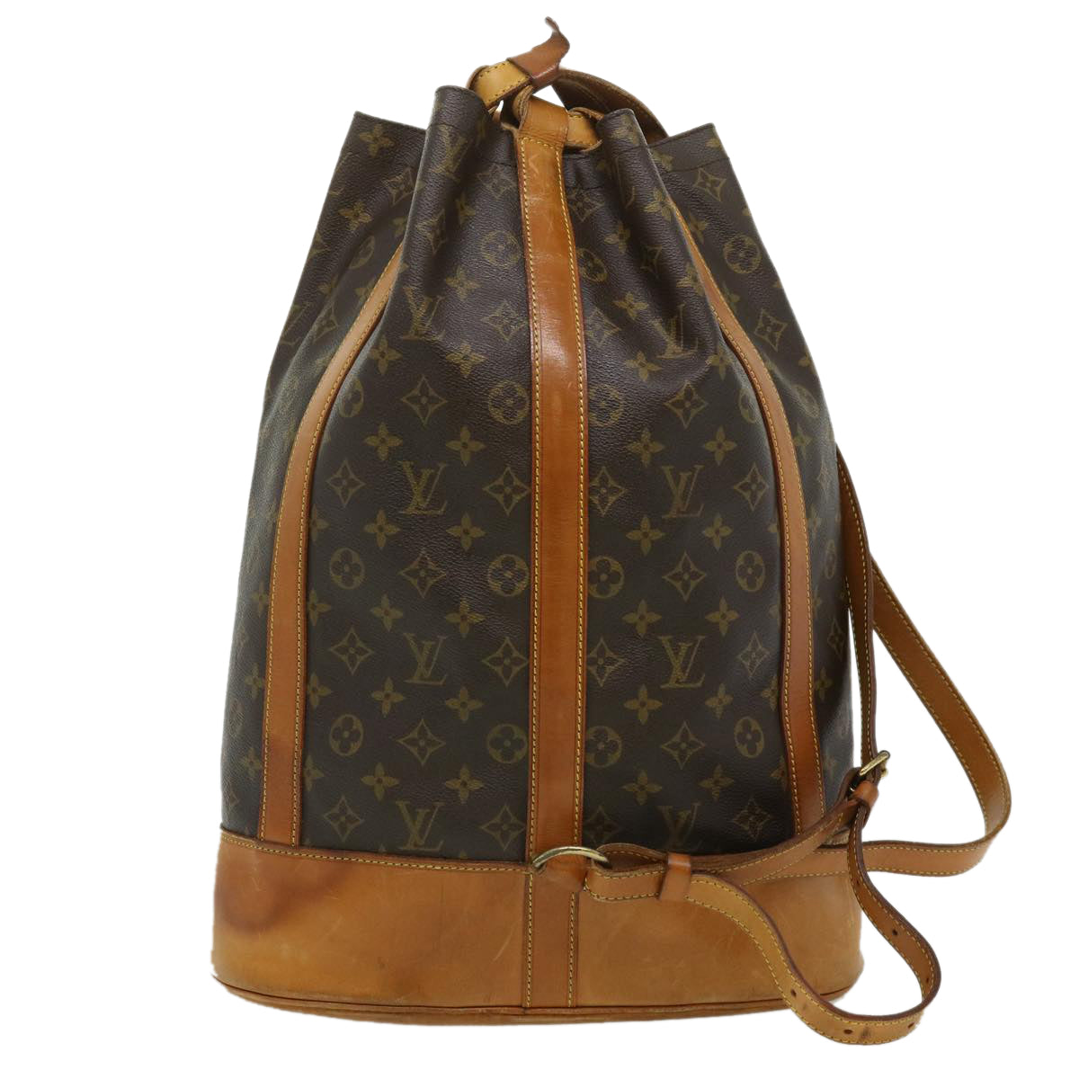 LOUIS VUITTON Monogram Randonnee GM Shoulder Bag M42244 LV hs1219