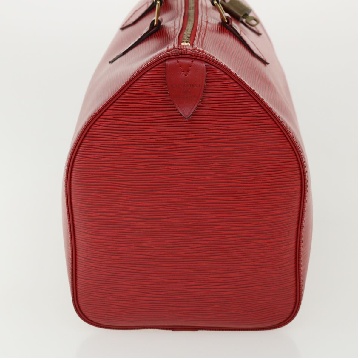 LOUIS VUITTON Epi Speedy 35 Hand Bag Red M42997 LV hs1231