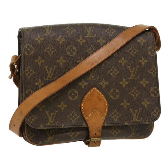 LOUIS VUITTON Monogram Cartouchiere GM Shoulder Bag M51252 LV hs1277