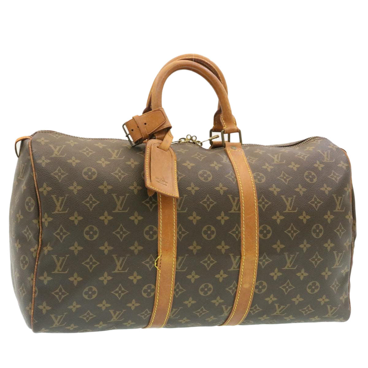 LOUIS VUITTON Monogram Keepall 45 Boston Bag M41428 LV hs232