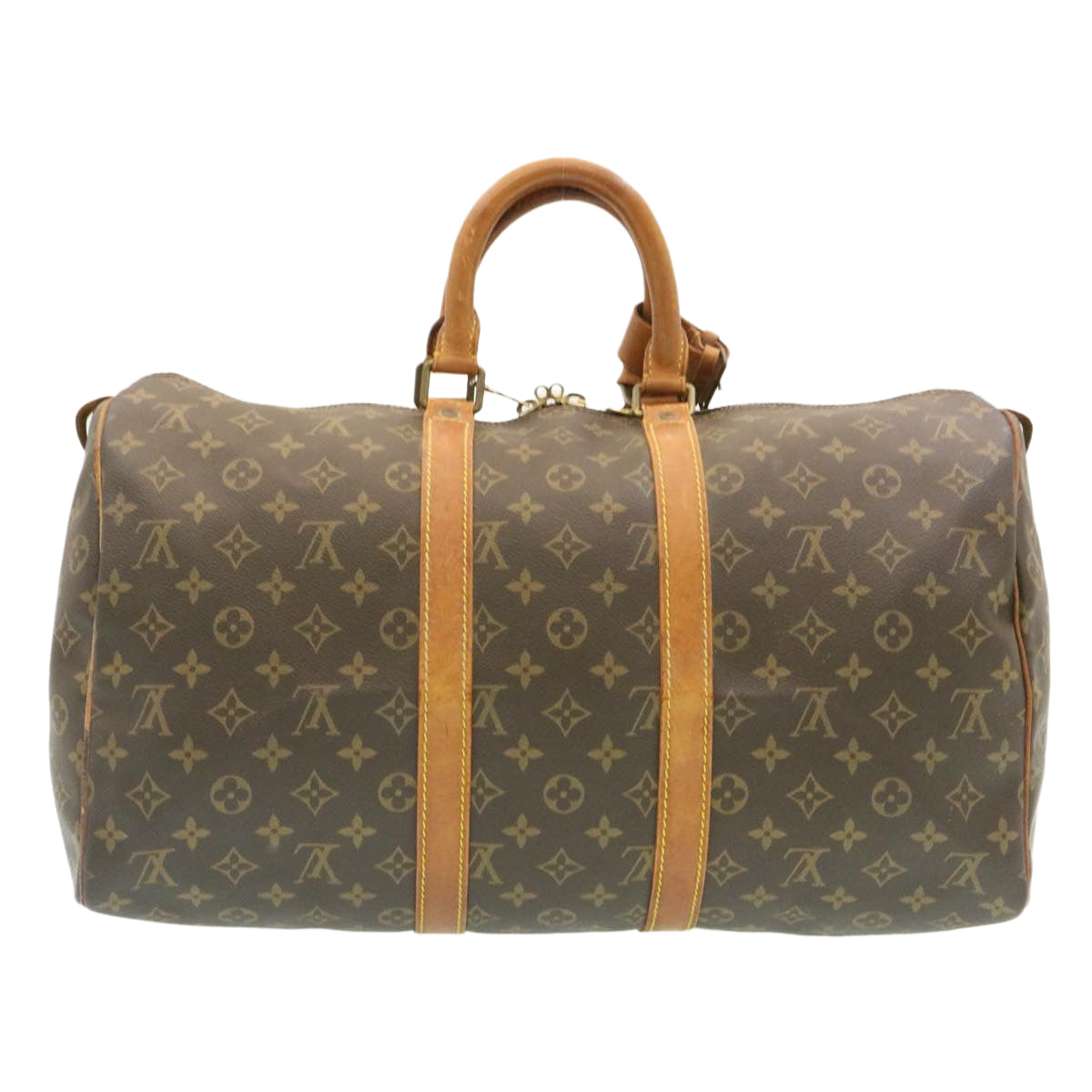 LOUIS VUITTON Monogram Keepall 45 Boston Bag M41428 LV hs232