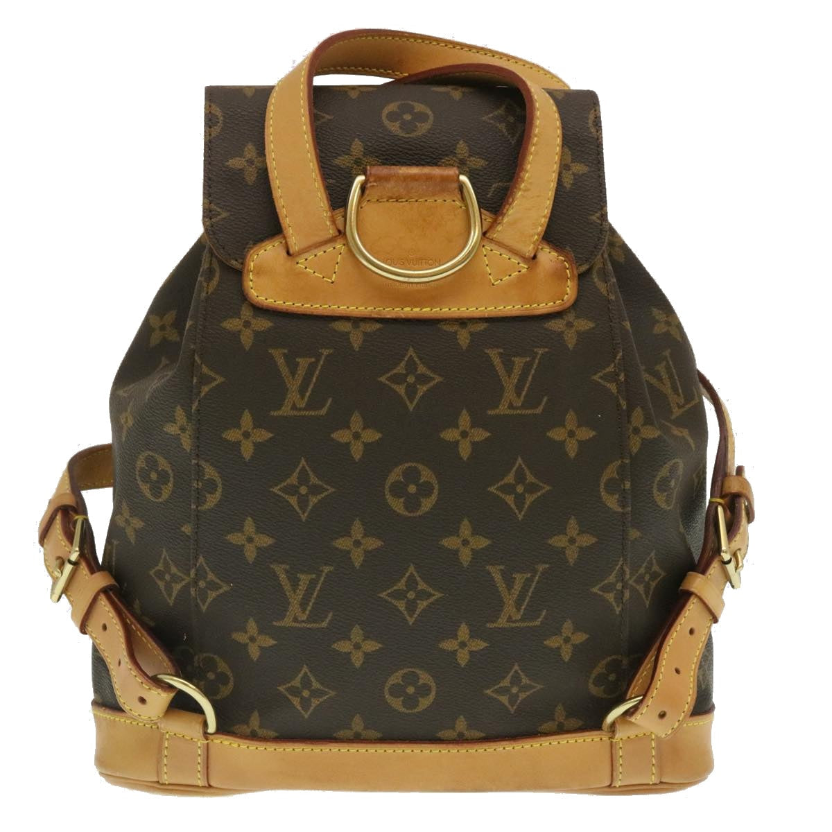 LOUIS VUITTON Monogram Montsouris MM Backpack M51136 LV hs818