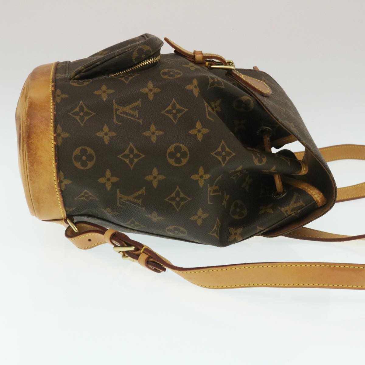 LOUIS VUITTON Monogram Montsouris MM Backpack M51136 LV hs818