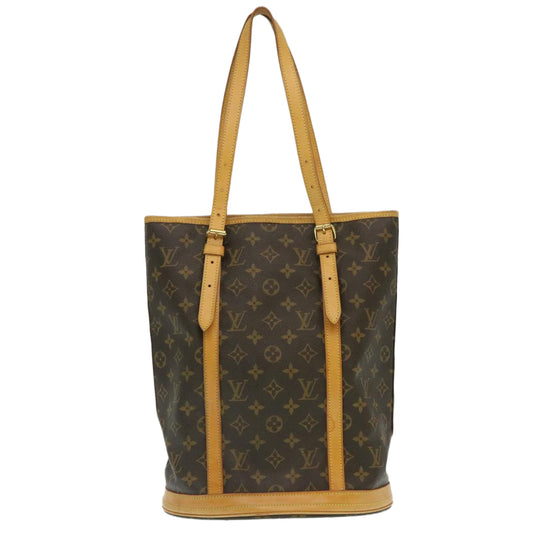 LOUIS VUITTON Monogram Bucket GM Shoulder Bag bs465 LV hs884